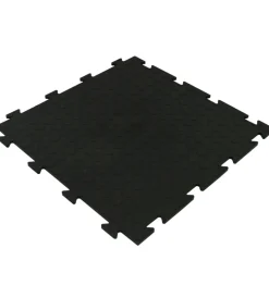 Sale Piastrella da esterno in pvc ad incastro colore nero, 500x500x8 mm Fontane, Decorazioni E Pavimentazioni