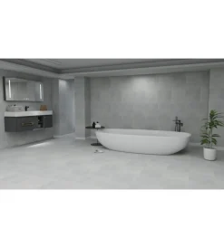 Rivestimento Murale-Kimono Piastrella muro spc 3 mm cemento zurich 2,506 mq, 3x457x914 mm -