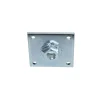Clearance Piastrina con dado saldato 50 x 50 spessore 3 - dado m8 Sistemi Di Fissaggio