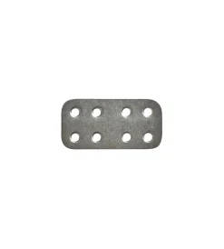 Sistemi Di Fissaggio|Piastrina dritta 60 x 30 spessore 2 mm. - 20 pz.
