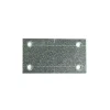 New Piastrina dritta 50 x 90 spessore 1,5 mm. - 4 pz. Sistemi Di Fissaggio