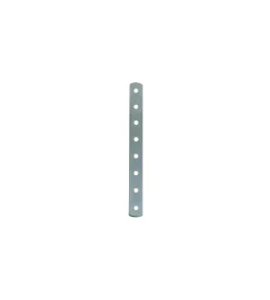 Ferramenta Per Esterno- Piastrina dritta forata 300 x 20 spessore 4 mm.