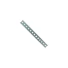Ferramenta Per Esterno|Piastrina dritta forata 300 x 20 spessore 2 mm.