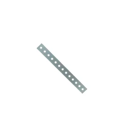 Ferramenta Per Esterno|Piastrina dritta forata 200 x 20 spessore 2 mm.