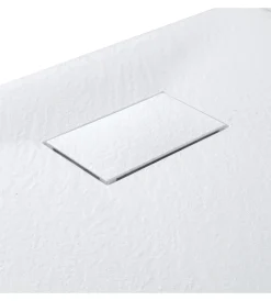 Hot Piatto doccia effetto pietra bianco, 70x140 cm Docce E Accessori