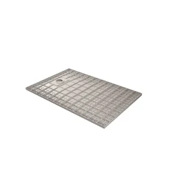 Docce E Accessori- Piatto doccia effetto pietra tortora, 80x120 cm