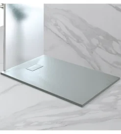 Docce E Accessori|Piatto doccia effetto pietra grigio, 80x140 cm