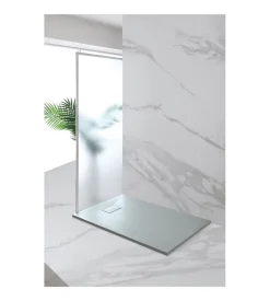 Docce E Accessori|Piatto doccia effetto pietra grigio, 80x140 cm