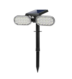 Discount Picchetto a led solare con sensore di movimento - 32 led Illuminazione Per Esterno