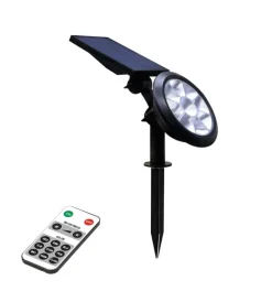 Illuminazione Per Esterno|Picchetto a led solare con luce rgb multicolor e naturale - 8 led