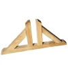 Clearance Piedino doppio in legno di pino per sostegno grigliati 60x4,5x30 cm Reti, Recizioni E Cancelli Per Giardino