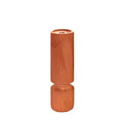 Ferramenta Per Mobili E Infissi|Piedino in legno serie "birillo" - ø 40 - h.180 mm. - ciliegio