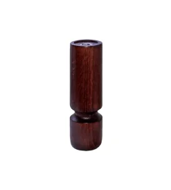 Ferramenta Per Mobili E Infissi|Piedino in legno serie "birillo" - ø 40 - h.80 mm. - noce