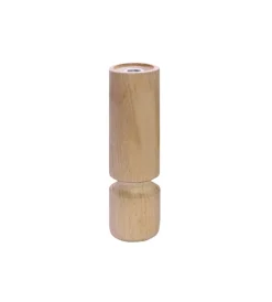 Ferramenta Per Mobili E Infissi- Piedino in legno serie "birillo" - ø 40 - h.130 mm. - grezzo