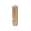 Piedino in legno serie "birillo" - ø 40 - h.80 mm. - grezzo Ferramenta Per Mobili E Infissi