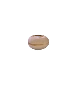 Ferramenta Per Mobili E Infissi|Piedino in legno serie "cipolla" - ø 95 - h.50 mm. - grezzo