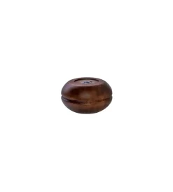 Ferramenta Per Mobili E Infissi- Piedino in legno serie "cipolla" - ø 95 - h.50 mm. - noce