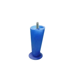 Piedino in plastica serie "calice" - ø 60 - h.130 mm. - blu Ferramenta Per Mobili E Infissi