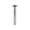 Ferramenta Per Mobili E Infissi|Piedino quadro "element system" - 25x25 - h.400 mm. - cromo