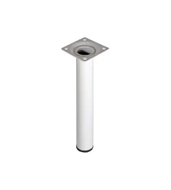 Ferramenta Per Mobili E Infissi- Piedino tondo "element system" - ø 30 - h.200 mm. - bianco