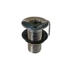 Pilette- Piletta 1 1/4" senza troppo pieno per fontane e lavatoi in cemento