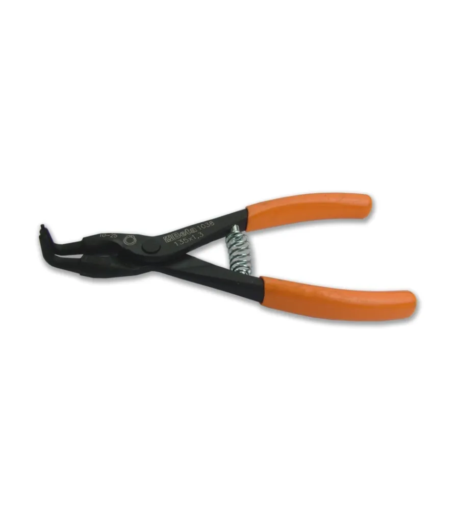 Pinze E Tenaglie-Beta Pinza per anelli seeger curva - 175 mm - 1038