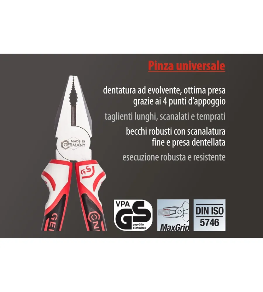 Pinza universale 3k 200 mm. Pinze E Tenaglie