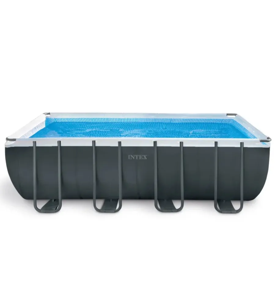 Online Piscina fuori terra con struttura rettangolare "ultra xtr frame" antracite 549x274x132cm - cod. 26356np Piscine