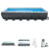 Discount Piscina fuori terra con struttura rettangolare "ultra xtr frame" antracite 732x366x132cm - cod. 26364np Piscine