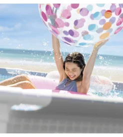 Piscine-Intex Piscina fuori terra con struttura rotonda