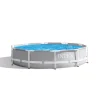 Piscine-Intex Piscina fuori terra con struttura rotonda "prisma frame" grigio chiaro 305x305x76 - cod. 26700np