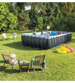Intex Piscine|Piscina fuori terra con struttura rettangolare