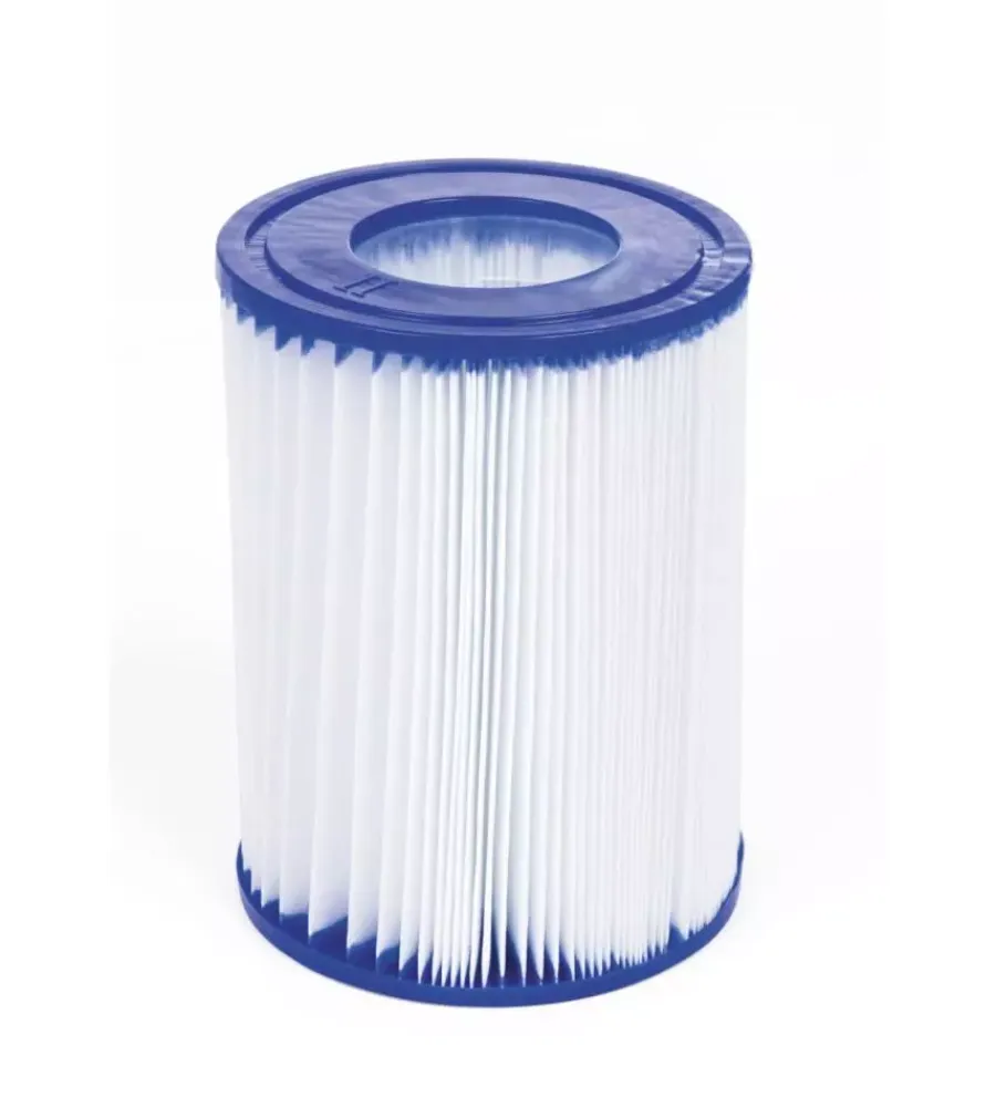 Bestway Piscine|Piscina fuori terra con struttura rotonda "pro max" con pompa, filtro, telo di copertura e scaletta grigio chiaro 396x122 cm - cod. 5618w