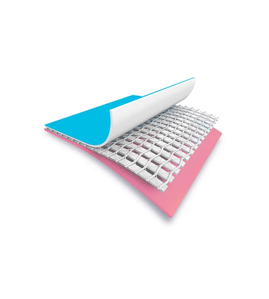 Hot Piscina fuori terra con struttura rotonda "metal frame" rosa 244x244x76 cm - cod. 28290np Piscine