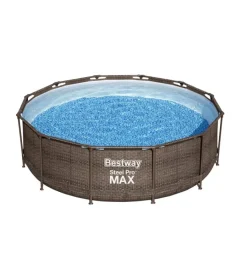 Bestway Piscine|Piscina fuori terra con struttura rotonda