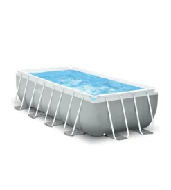 Piscine-Intex Piscina fuori terra con struttura rettangolare