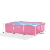 Piscina fuori terra con struttura rettangolare "rectangular frame" rosa 220x150x60 cm - cod. 28266np Piscine