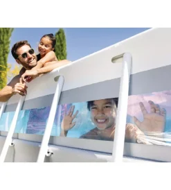 Piscine-Intex Piscina fuori terra con struttura rettangolare 