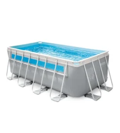 Piscine-Intex Piscina fuori terra con struttura rettangolare 