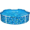Bestway Piscine|Piscina fuori terra con struttura rotonda gioco per cani "fetchin' fun" blu 122x122x30,5 cm