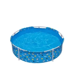 Bestway Piscine|Piscina fuori terra con struttura rotonda gioco per cani 