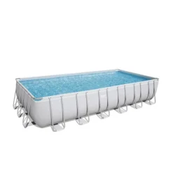Sale Piscina fuori terra con struttura rettangolare