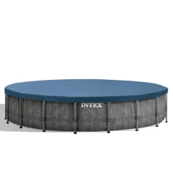 Piscine-Intex Piscina fuori terra con struttura rotonda