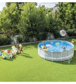 Intex Piscine|Piscina fuori terra con struttura rotonda 