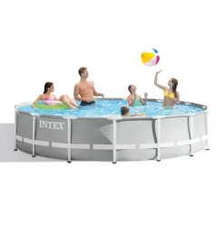 Intex Piscine|Piscina fuori terra con struttura rotonda 