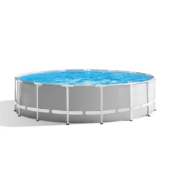 Piscine-Intex Piscina fuori terra con struttura rotonda 