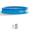 Intex Piscine|Piscina gonfiabile autoportante rotonda "easy set" 457x457x84 cm - cod. 28158np