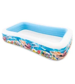 Discount Piscina gonfiabile "family pesci" cm 305x183x56 i.3 - cod. 58485np Piscine