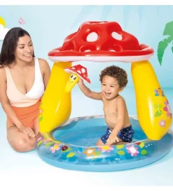 Outlet Piscina gonfiabile "baby fungo" cm 102x89 i.7 - cod. 57114np Piscine