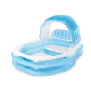 Piscine-Intex Piscina gonfiabile "swim center family sunshade" con tettotia parasole 229x191x135 cm - cod. 57186np